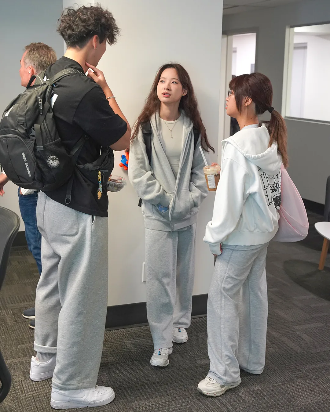Participants connecting at AIC Founders Lab